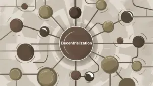 An image showing how decentralization happens in an organization